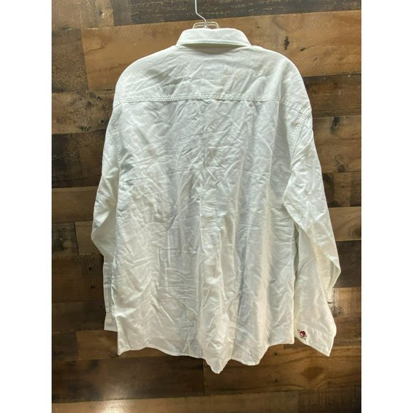 VTG Planet Mars M&M's Long Sleeve Button Up Size Large - Picture 4 of 4